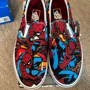 Limited edition SpiderMan vans